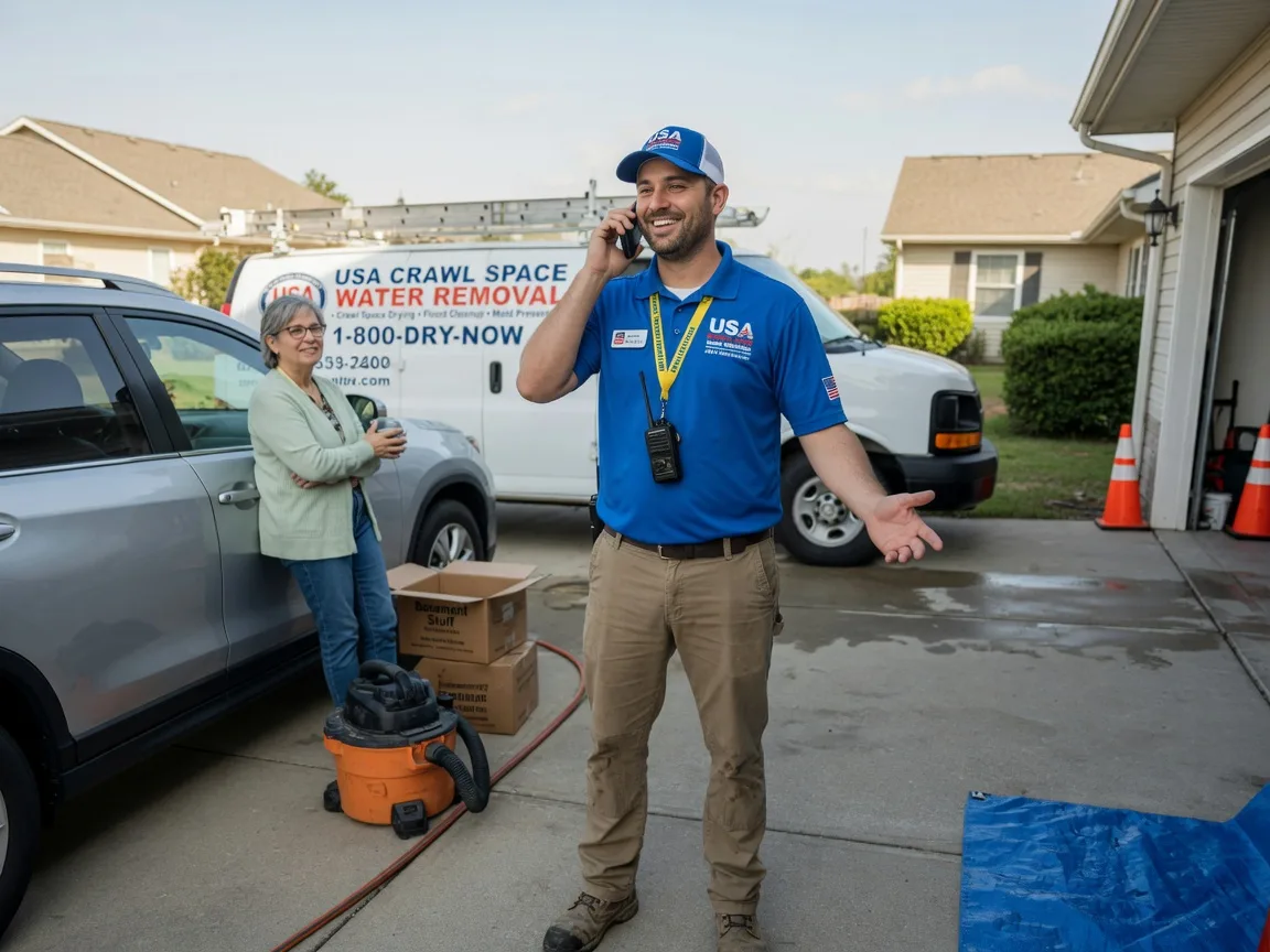 Crawl Space Water Removal Winchester, KY FAQs